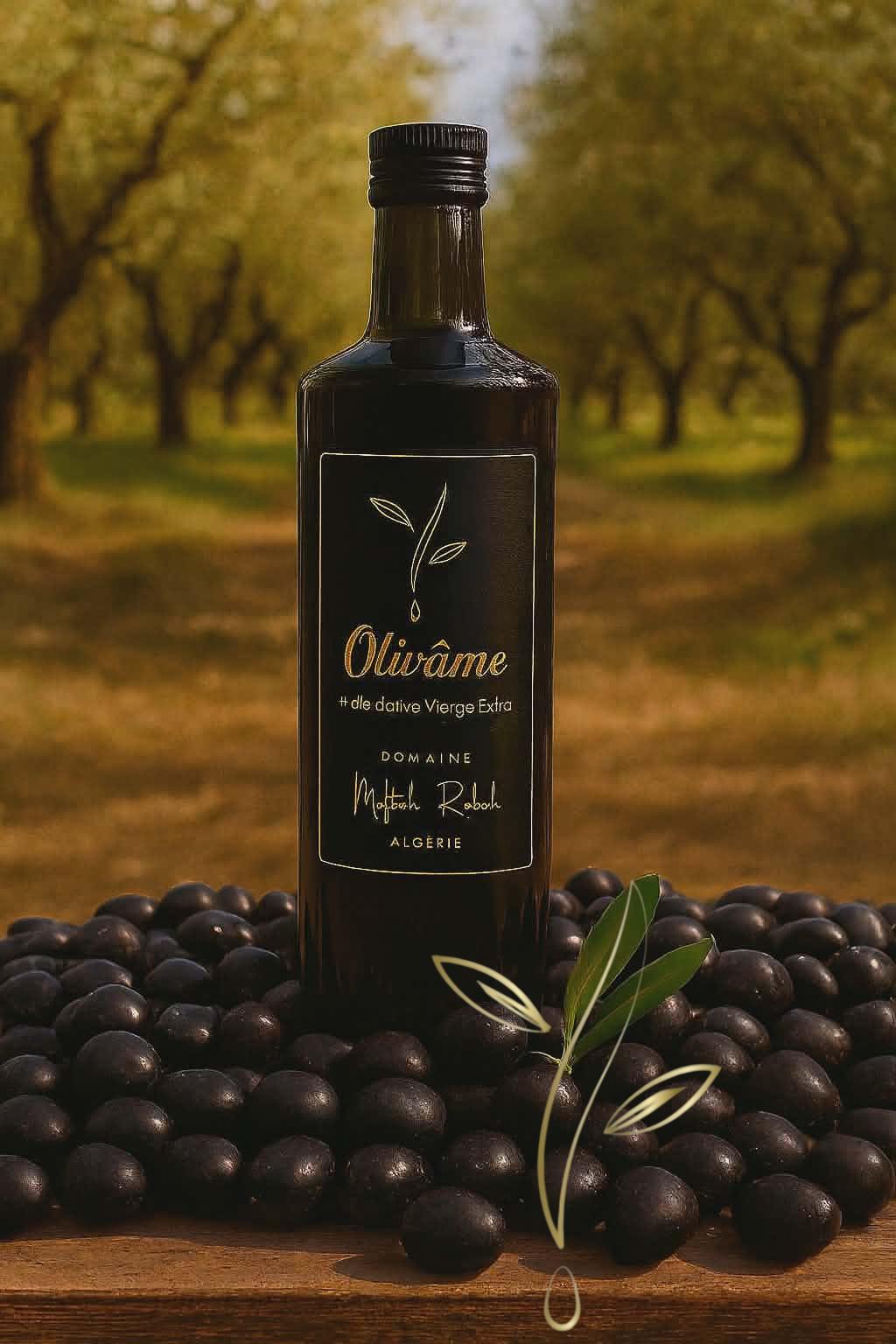 Huile d'olive vierge douce traditionnelle