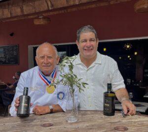 photo avec le Chef Jean-Pierre CASSAGNE